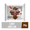 Chocolate ao Leite Garoto Talento Diet Avelãs 25g