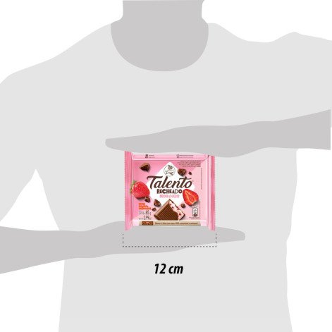Chocolate Talento Tablete Recheado Morango 85G