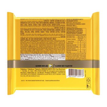 Chocolate Talento Recheado Branco Sabor Opereta Castanha-de-Caju 85g