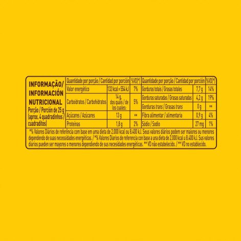 Chocolate Garoto Crocante ao Leite 80g