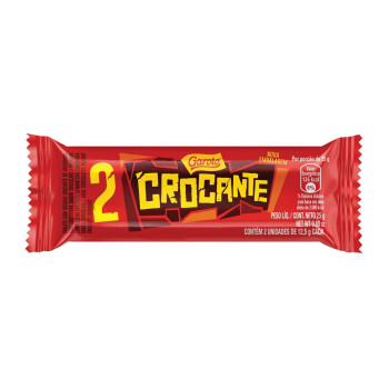 Chocolate ao Leite Garoto Crocante 25g