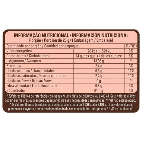 Chocolate ao Leite Garoto Crocante 25g