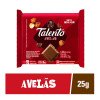 Talento Tab Garoto Leite E Avelãs 25G