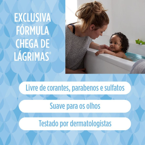Shampoo Johnson&Johnson Baby Cabelos Cacheados Definidos 400ml Shampoo Johnson&Johnson Baby Cabelos Cacheados Definidos 400ml