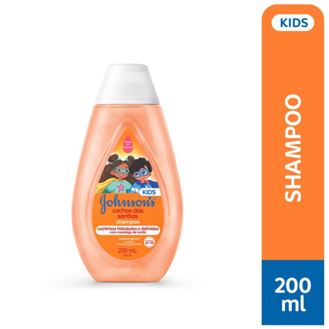 Shampoo Johnson&Johnson Baby Cabelos Cacheados Definidos 400ml Shampoo Johnson&Johnson Baby Cabelos Cacheados Definidos 400ml