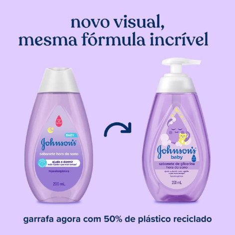 Sabonete Líquido Johnson´S Baby Hora Do Sono 200Ml Sabonete Líquido Johnson´S Baby Hora Do Sono 200Ml