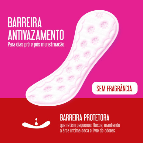 Protetor Diário Carefree TodoDia Sem Perfume 15 Unidades Protetor Diário Carefree TodoDia Sem Perfume 15 Unidades