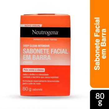 Sabonete Neutrogena Deep Clean 80g