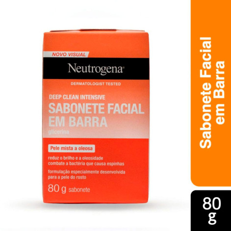 Sabonete Neutrogena Deep Clean 80g