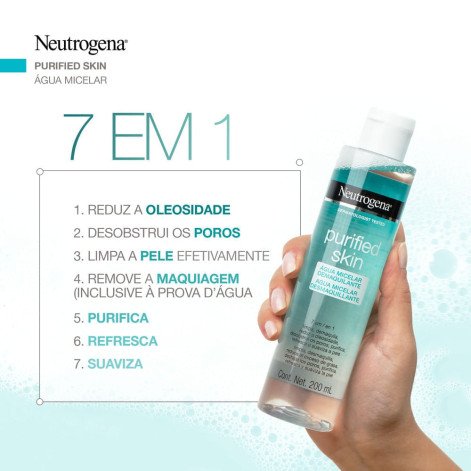 Neutrogena Agua Micelar Purifsk 200 ML Neutrogena Agua Micelar Purifsk 200 ML