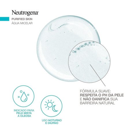 Neutrogena Agua Micelar Purifsk 200 ML Neutrogena Agua Micelar Purifsk 200 ML