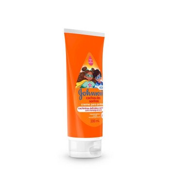 Creme para pentear Johnson's Cachos dos sonhos 200ml