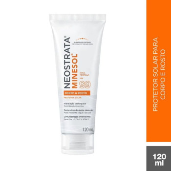 Protetor Solar Neostrata Minesol Corpo e Rosto FPS99 120ml
