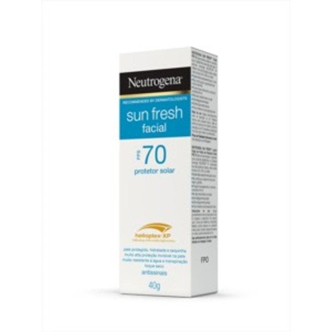 Protetor Solar Facial Neutrogena Sun Fresh FPS70 40g