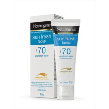 Protetor Solar Facial Neutrogena Sun Fresh FPS70 40g