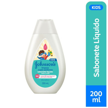 Sabonete Liquido Johnsons Baby Limpeza Super Poderosa 200ml