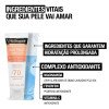 Protetor Solar Neutrogena Sun Fresh Derm Care FPS70 Pele Seca Sem Cor 40g