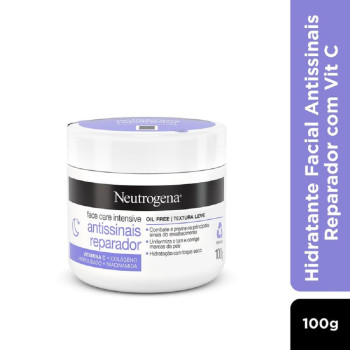 Creme Facial Neutrogena Face Care Intensive Antissinais Reparador 100g