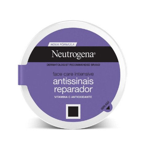 Creme Facial Neutrogena Face Care Intensive Antissinais Reparador 100g Creme Facial Neutrogena Face Care Intensive Antissinais Reparador 100g