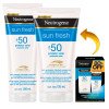 Kit Neutrogena Sun Fresh Helioplex XP Protetor Solar Corporal FPS50 200ml + Protetor Solar Corporal FPS50 120ml