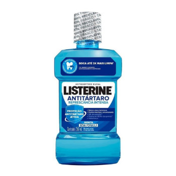 Enxaguante Bucal Antitártaro Refrescância Intensa Listerine 250ml
