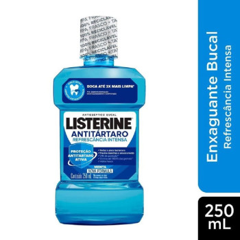 Enxaguante Bucal Antitártaro Refrescância Intensa Listerine 250ml