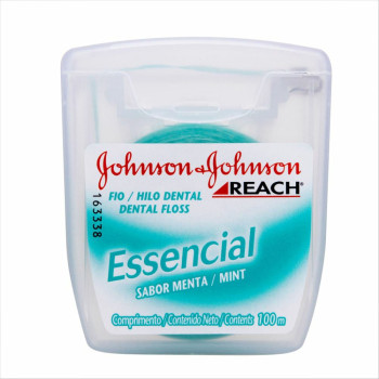 Fio Dental Reach Essencial Expansion Plus Sabor Menta 100 metros Fio Dental Reach Essencial Expansion Plus Sabor Menta 100 metros