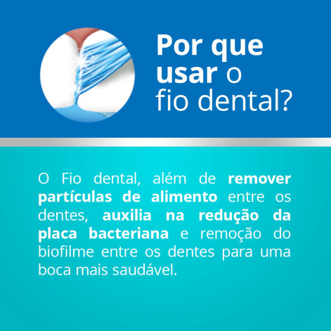Fio Dental Reach Essencial Expansion Plus Sabor Menta 100 metros
