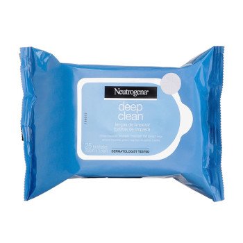 Lenço Demaquilante Neutrogena Deep Clean com 25 unidades Lenço Demaquilante Neutrogena Deep Clean com 25 unidades