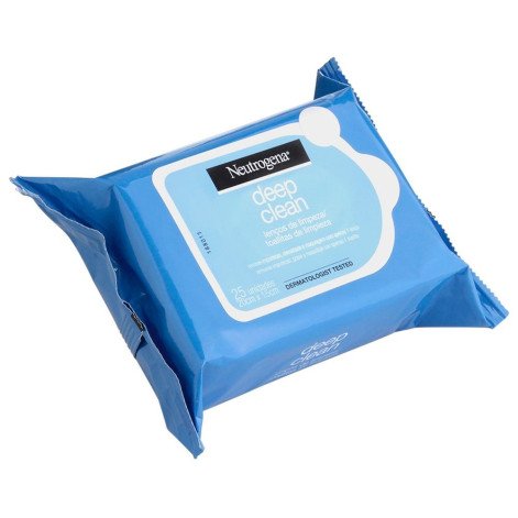 Lenço Demaquilante Neutrogena Deep Clean com 25 unidades Lenço Demaquilante Neutrogena Deep Clean com 25 unidades