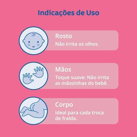 Lenços Umedecidos Johnson's Baby Extra Cuidado 48 Unidades