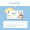 Lenços Umedecidos Johnsons Baby Recém-Nascido Sem Fragrância 48 Unidades