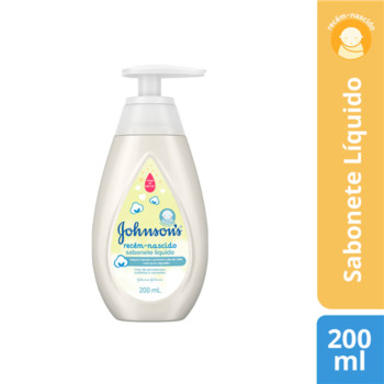 Sabonete Líquido Johnsons Baby Recém Nascido 200ML