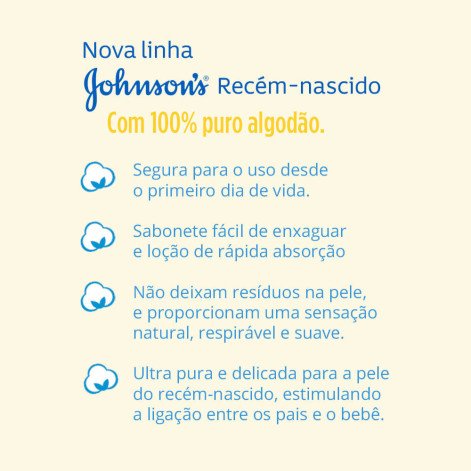 Sabonete Líquido Johnsons Baby Recém Nascido 200ML Sabonete Líquido Johnsons Baby Recém Nascido 200ML