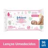 Lenços Umedecidos Johnson's Baby Extra Cuidado 96 Unidades