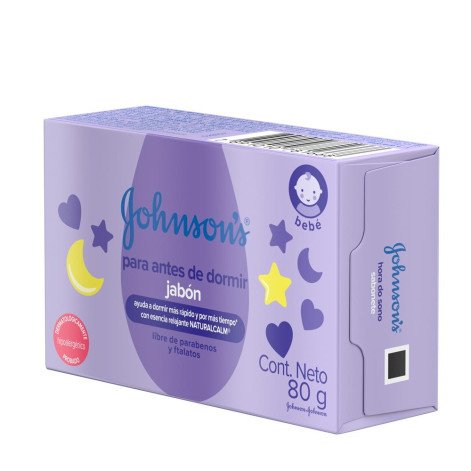 Sabonete em Barra Johnsons Baby Infantil Hora do Sono 80g Sabonete em Barra Johnsons Baby Infantil Hora do Sono 80g