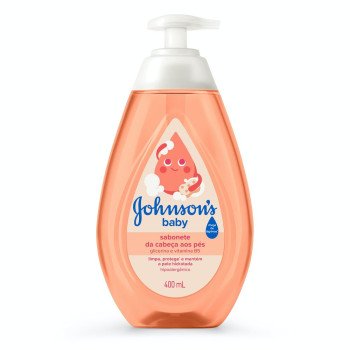 Sabonete Líquido Glicerina Da Cabeça Aos Pés Johnson's Baby 400ml Sabonete Líquido Glicerina Da Cabeça Aos Pés Johnson's Baby 400ml