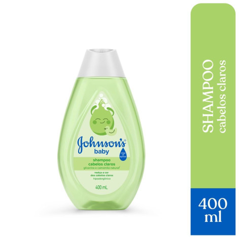 Shampoo Johnson's Baby Para Cabelos Claros 400ml