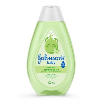 Shampoo Johnson's Baby Para Cabelos Claros 400ml