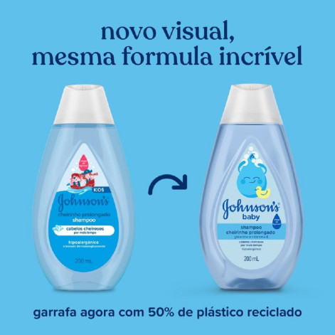 Shampoo Johnson's Baby Cheirinho Prolongado 200ml Shampoo Johnson's Baby Cheirinho Prolongado 200ml
