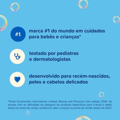 Condicionador Infantil Johnson & Johnson Cheirinho Prolongado 200ml Condicionador Infantil Johnson & Johnson Cheirinho Prolongado 200ml