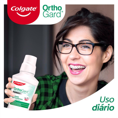 Enxaguante Bucal Colgate Orthogard Cuidado Ortodôntico 250ml