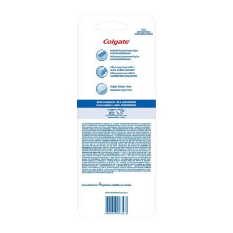 Escova Dental Colgate Twister 4 Unidades Cores Sortidas
