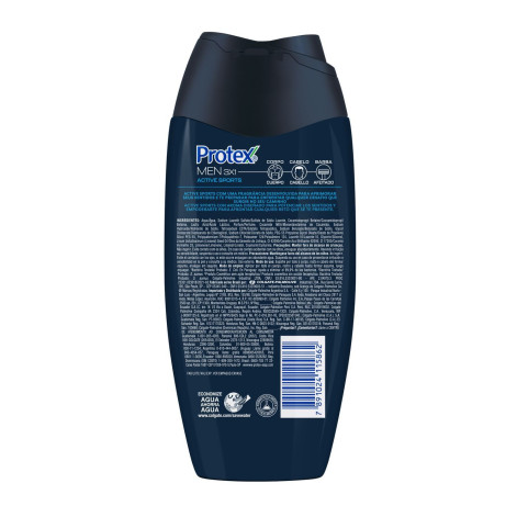 Sabonete Líquido Protex Men Sport Antibacteriano 250ml