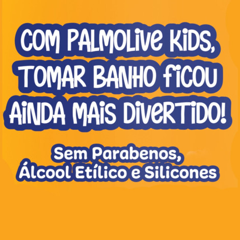 Shampoo para crianças Palmolive Kids Todo Tipo de Cabelo 350ml