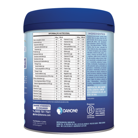 Fórmula Infantil Aptamil Premium 1 Danone 0 a 6 meses 800g