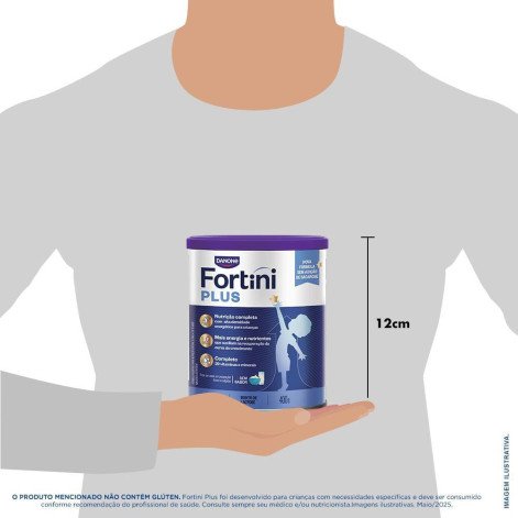 Suplemento Alimentar Infantil Fortini Plus Danone Sem Sabor 400g