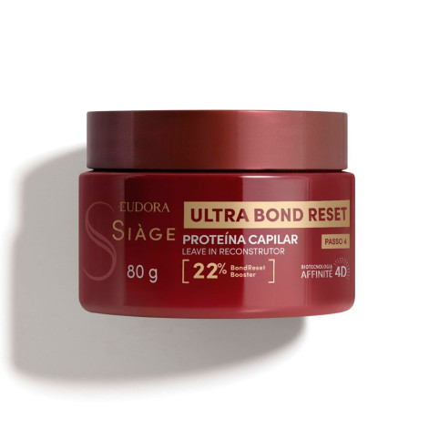 Leave-in Reconstrutor Eudora Siàge Ultra Bond Reset 80g