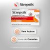 Pastilhas para Garganta Strepsils Sabor Laranja Sem açúcar 8 Unidades