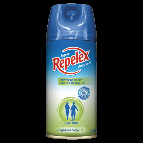Repelente Aerossol Suave Repelex Frasco 200ml Spray Repelente Aerossol Suave Repelex Frasco 200ml Spray